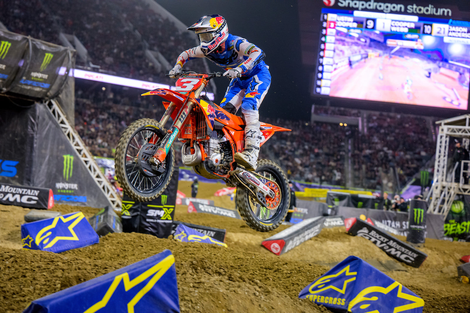 Alpinestars®168体育赛车直播+实时赛果免费查询网 1-2 AS ELI TOMAC MAKES IT BACK-TO-BACK 450SX VICTORIES WITH WIN IN SAN DIEGO, CALIFORNIA